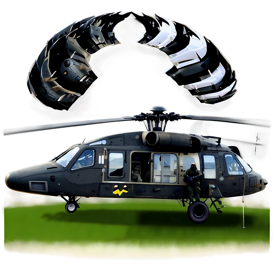 Military Black Hawk Png Ahy PNG Image