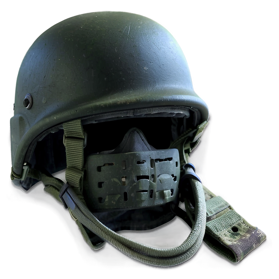 Military Combat Gear Helmet Png Hdw65 PNG Image