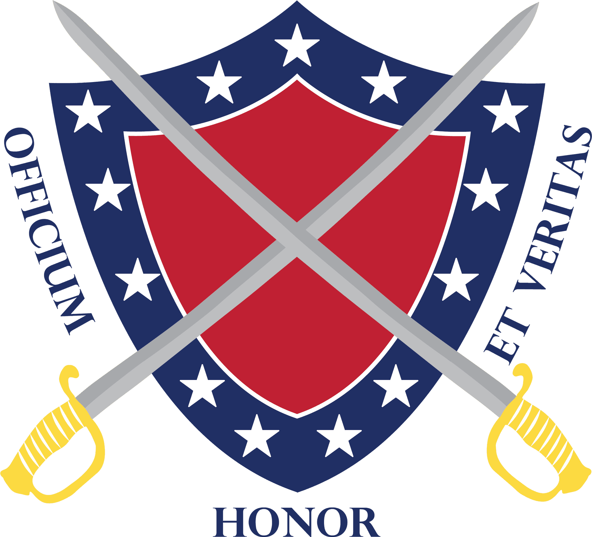 Military_ Embelm_ Shield_ Swords_ Stars PNG Image