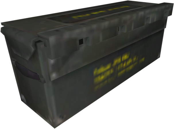 Military Grenade Storage Container PNG Image