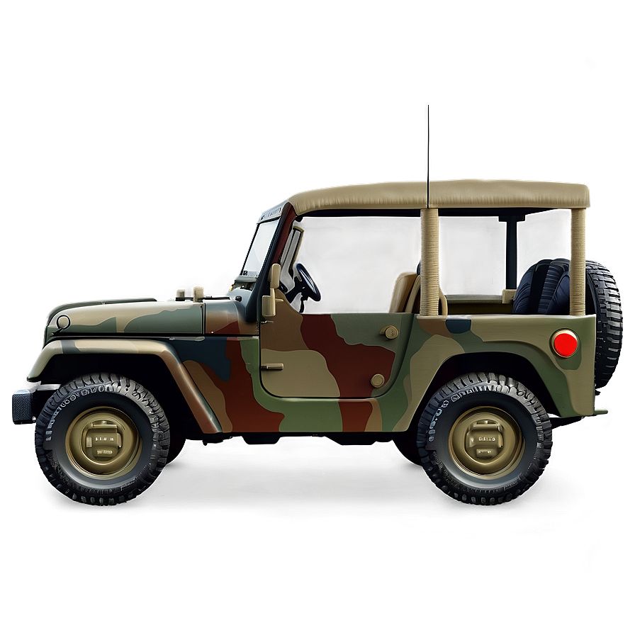 Military Jeep Icon Png 05062024 PNG Image