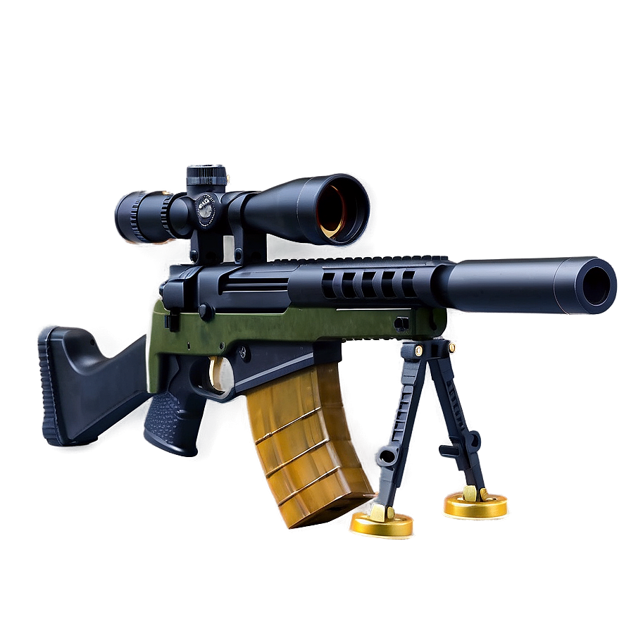 Military Sniper Png Blw PNG Image