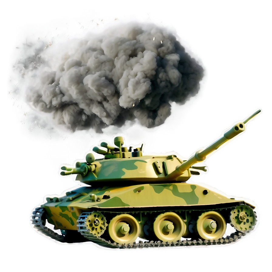 Military Tank Shell Explosion Png 94 PNG Image