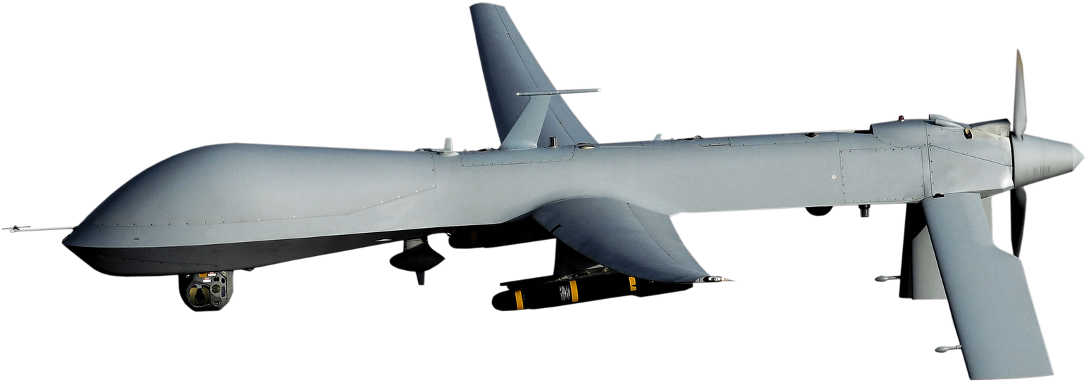 Military Unmanned Aerial Vehicle PNG Image