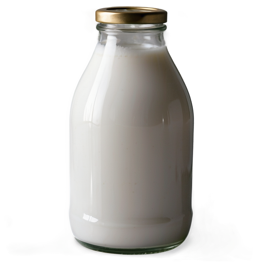 Milk Bottle Isolated Png Iwt PNG Image