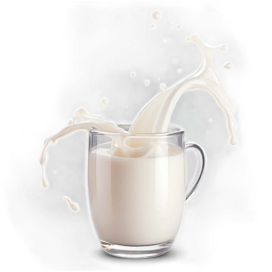 Milk Splash In Cup Png Nll35 PNG Image