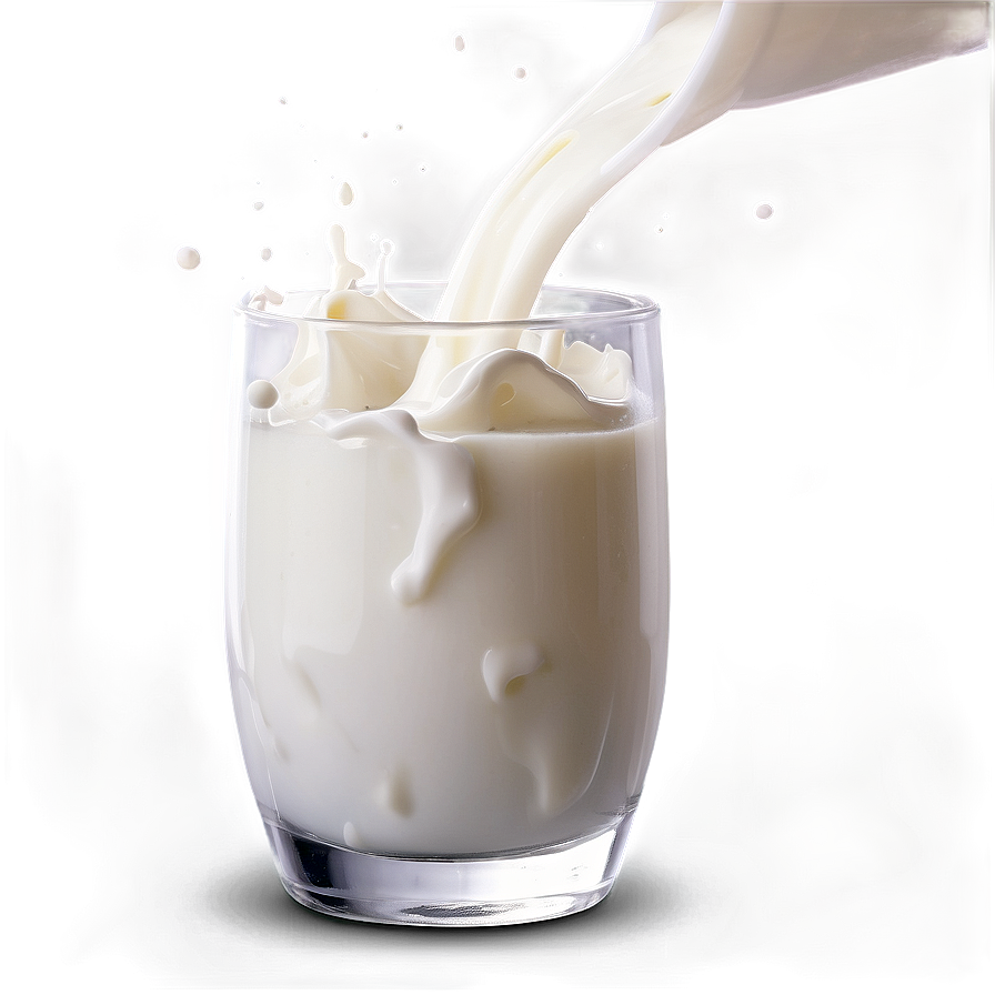 Milk Splash In Glass Png 05252024 PNG Image