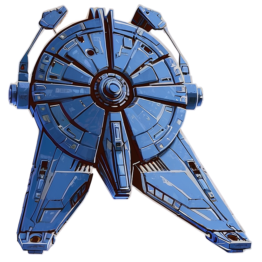 Millennium Falcon Blueprint Png 06122024 PNG Image