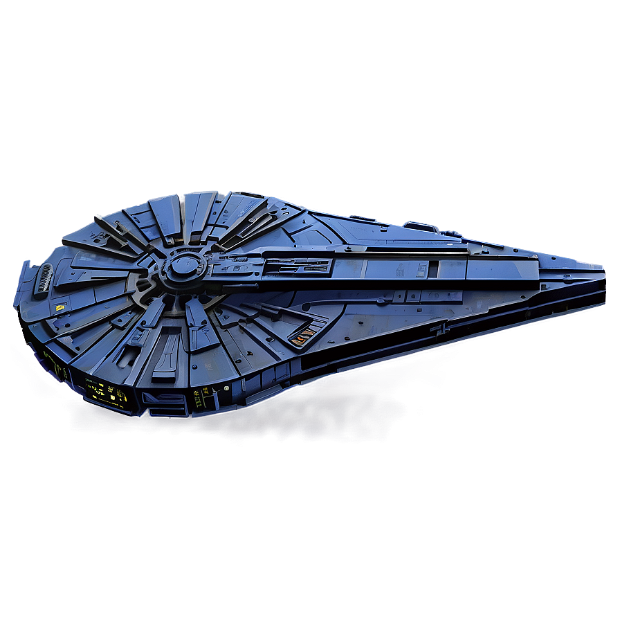 Millennium Falcon Blueprint Png Sga44 PNG Image