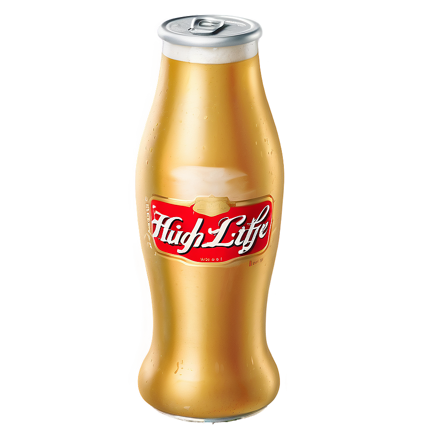 Miller High Life Beer Float Png 36 PNG Image