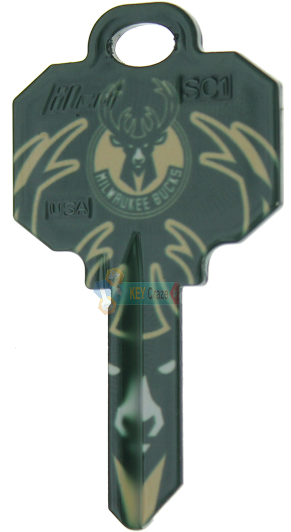 Milwaukee Bucks Logo Key Design PNG Image