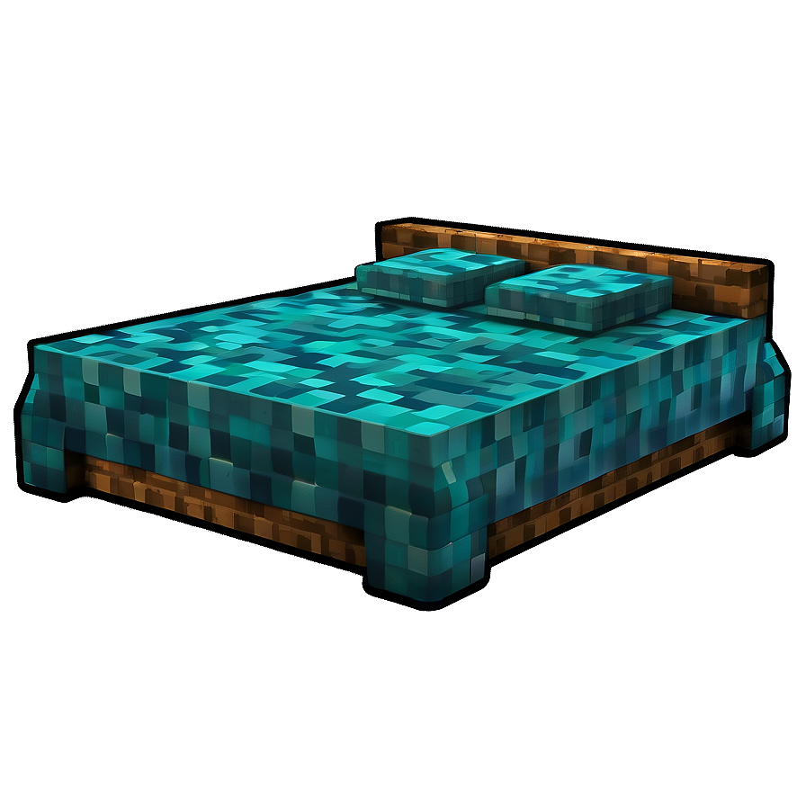 Minecraft Bed Tutorial Png 43 PNG Image