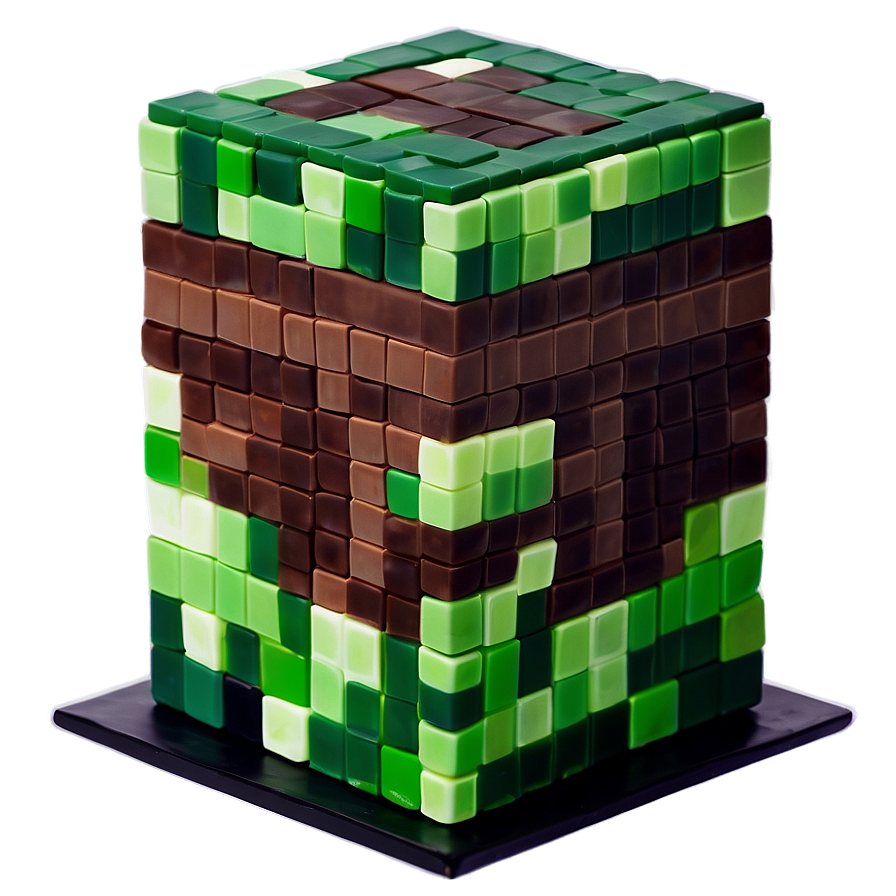 Minecraft Cake Top View Png And PNG Image