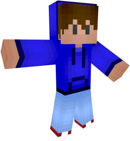 Minecraft Character Model PNG Image