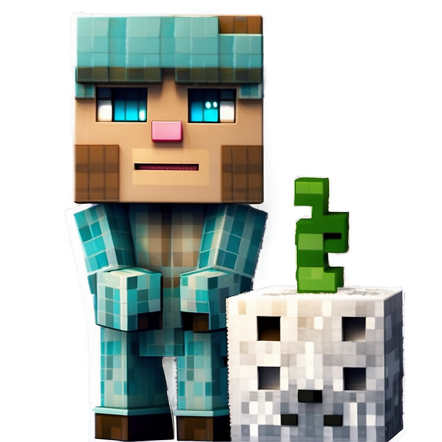 Minecraft Character Set Png Lyv72 PNG Image