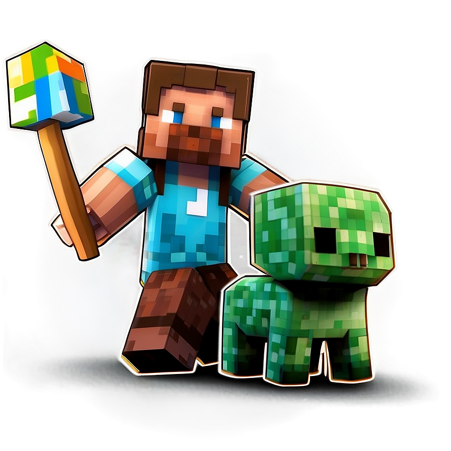 Minecraft Characters And Pets Png Fad92 PNG Image