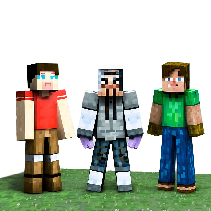 Minecraft Characters By Fans Png Yoa9 PNG Image