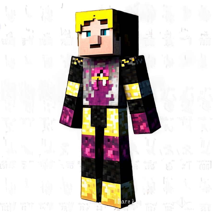 Minecraft Characters With Names Png 05252024 PNG Image