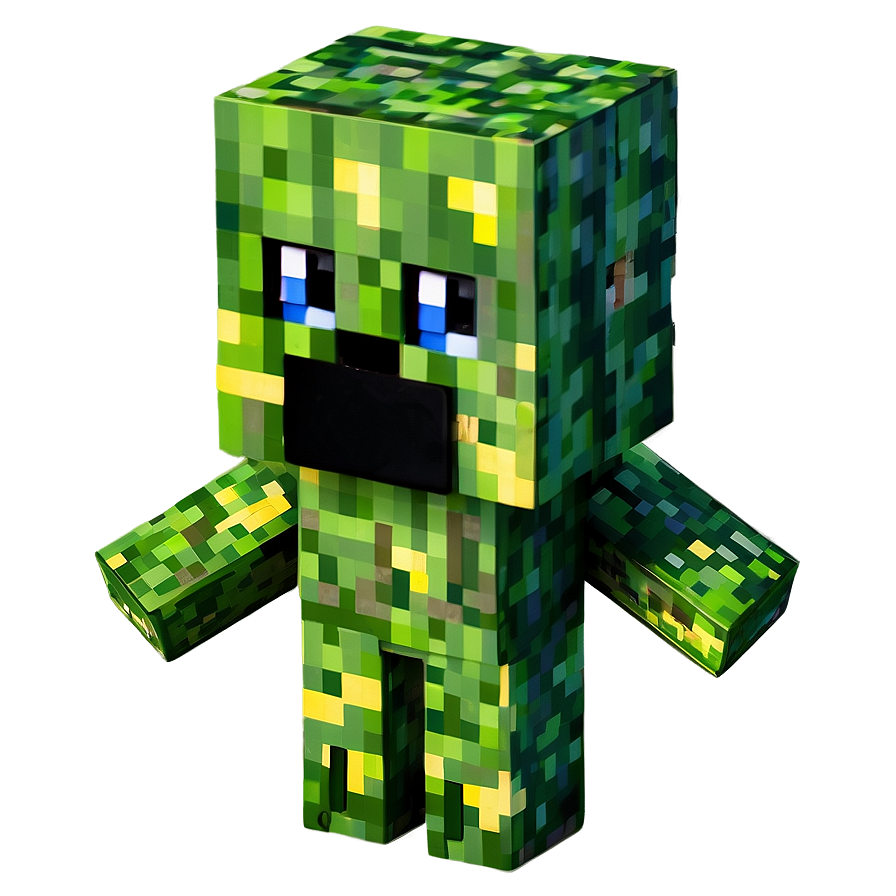 Minecraft Creeper Camouflage Png Pga PNG Image