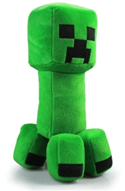 Minecraft Creeper Plush Toy PNG Image