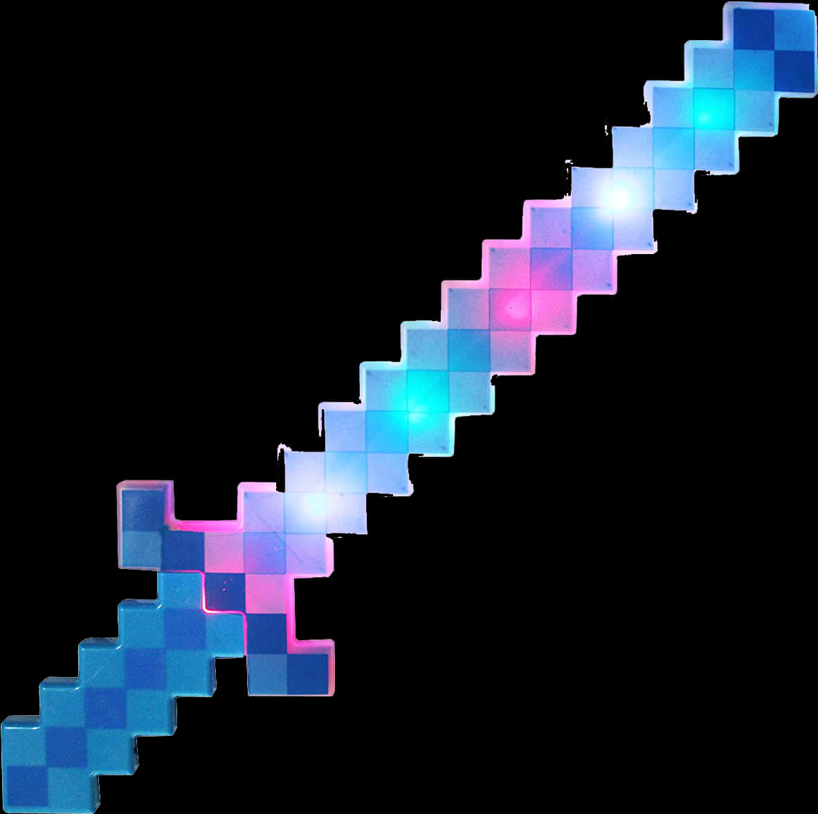 Minecraft Enchanted Sword Graphic PNG Image