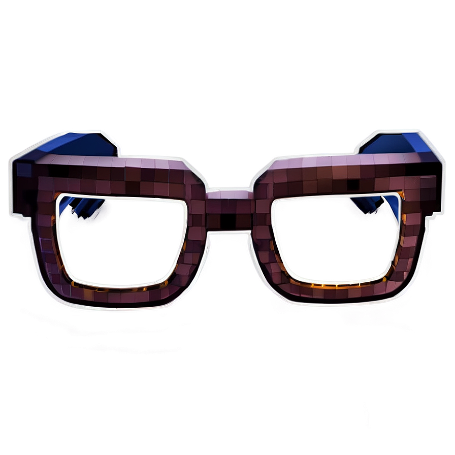 Minecraft Glasses D PNG Image