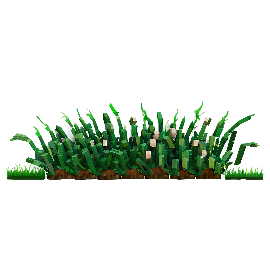 Minecraft Grass A PNG Image