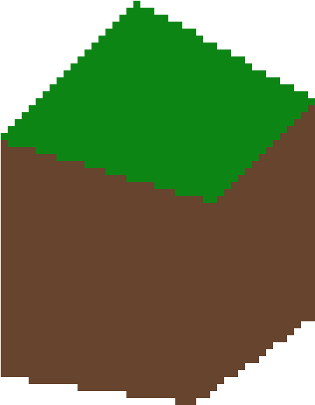 Minecraft_ Grass_ Block_ Icon PNG Image