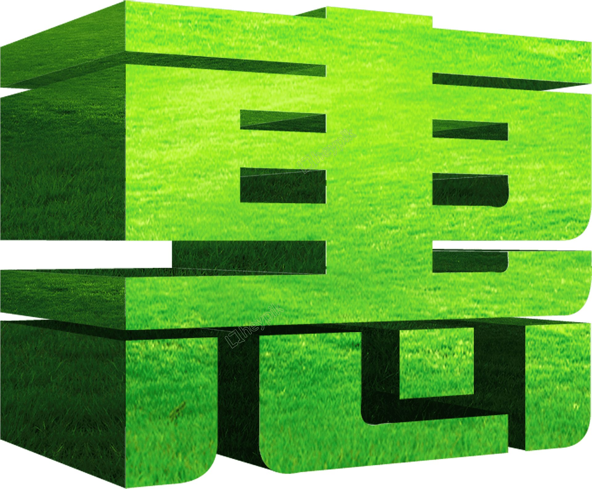 Minecraft_ Grass_ Block_ Perspective PNG Image