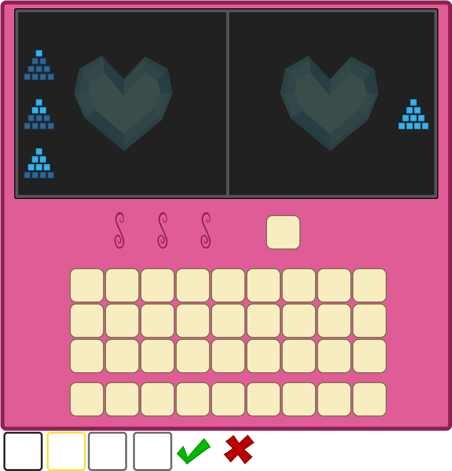 Minecraft Heart Game Interface PNG Image