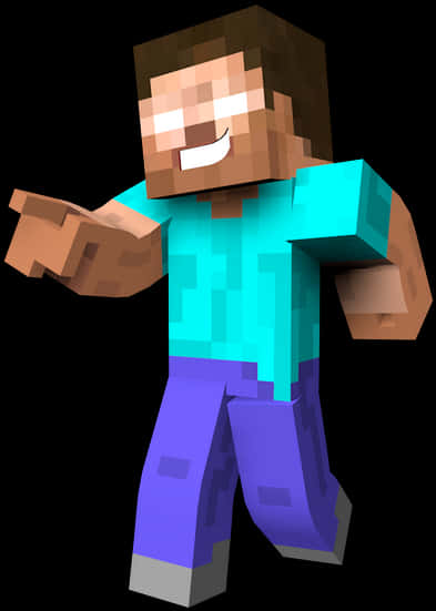 Minecraft Herobrine Character PNG Image