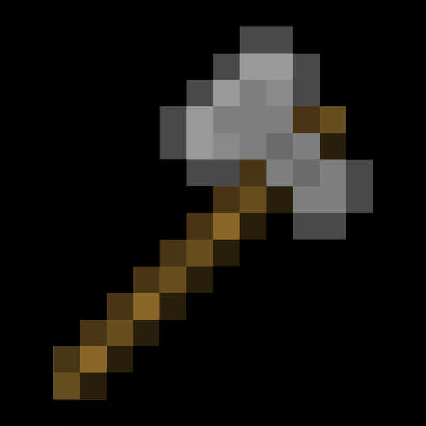 Minecraft_ Iron_ Sword_ Icon PNG Image