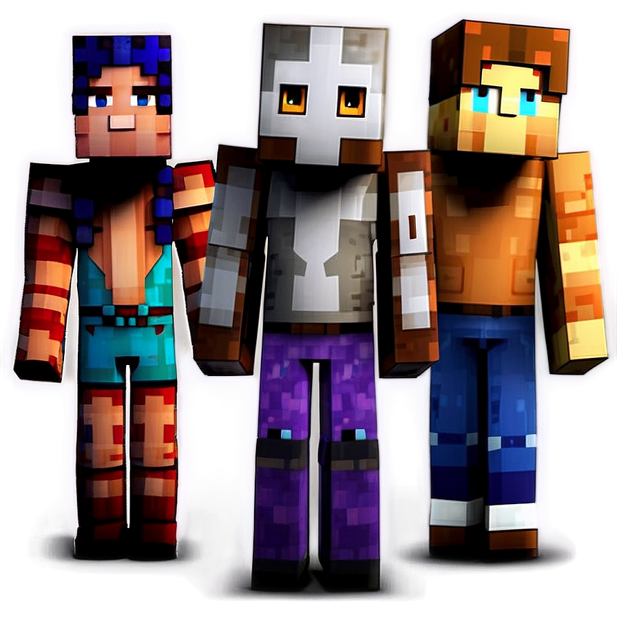 Minecraft Monster Characters Png 05252024 PNG Image