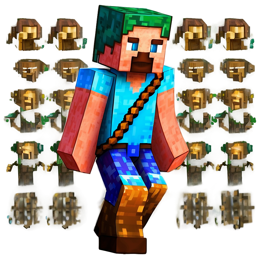 Minecraft Npc Characters Png Acu92 PNG Image