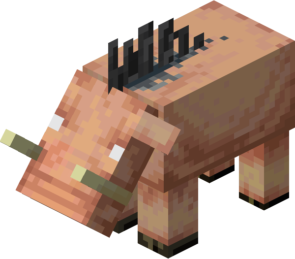 Minecraft Pig Model.png PNG Image