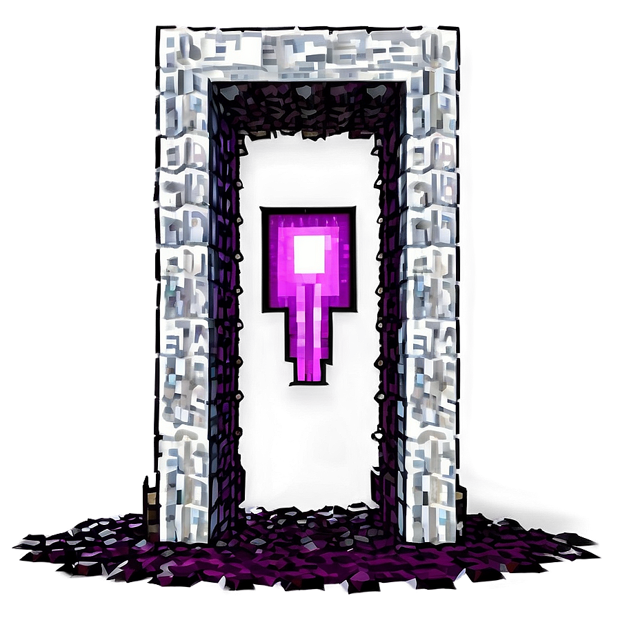 Minecraft Portal To The Nether Png 06212024 PNG Image