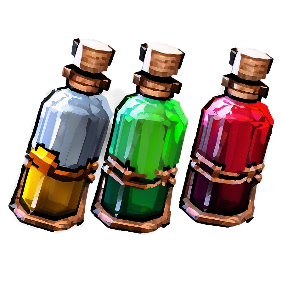 Minecraft Potions Png 7 PNG Image