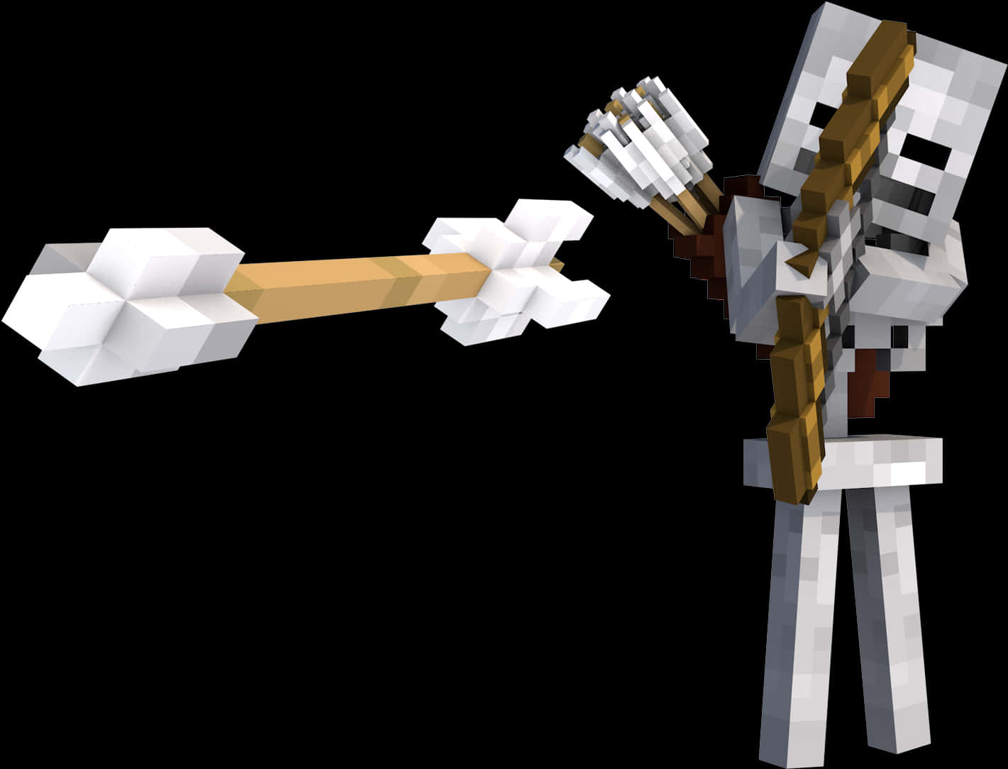 Minecraft Skeleton Archer PNG Image