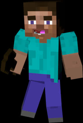 Minecraft Steve Character PNG Image