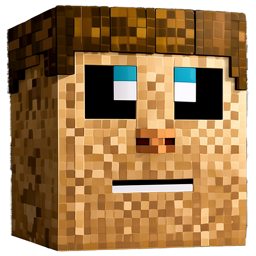 Minecraft Steve Head Avatar Png Sxc78 PNG Image