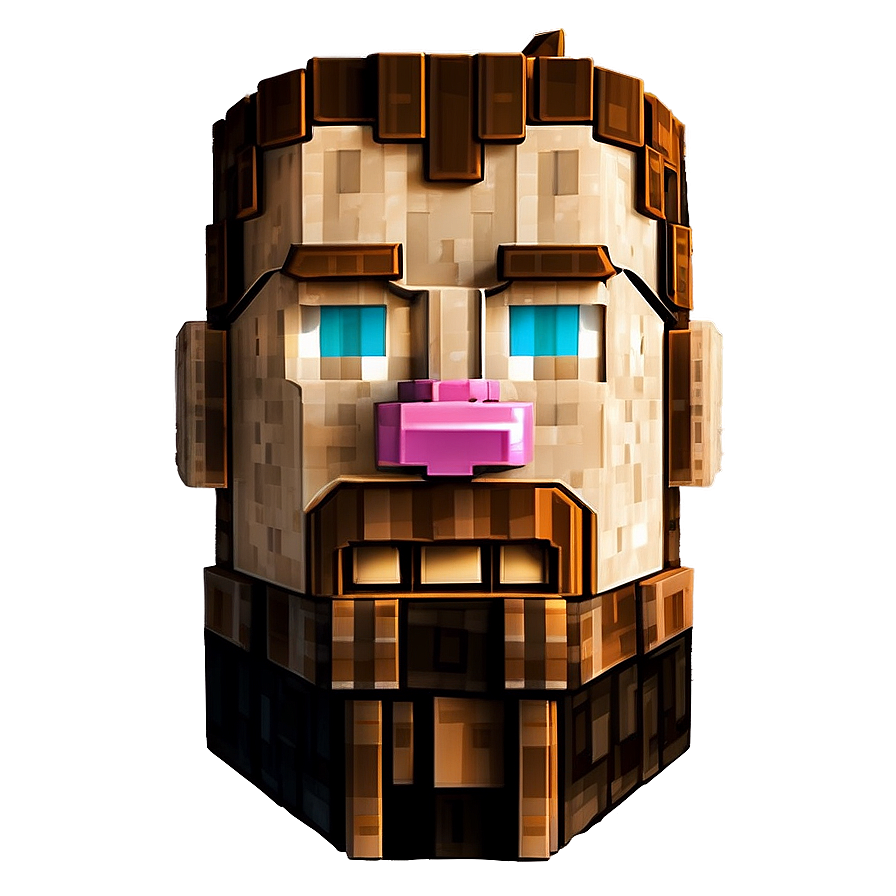 Minecraft Steve Head Resource Png 11 PNG Image