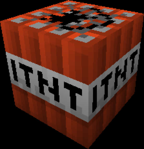 Minecraft_ T N T_ Block PNG Image