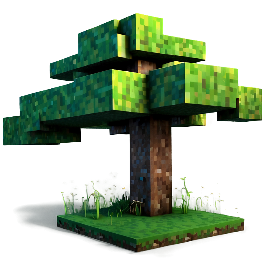 Minecraft Tree Png Ogk PNG Image