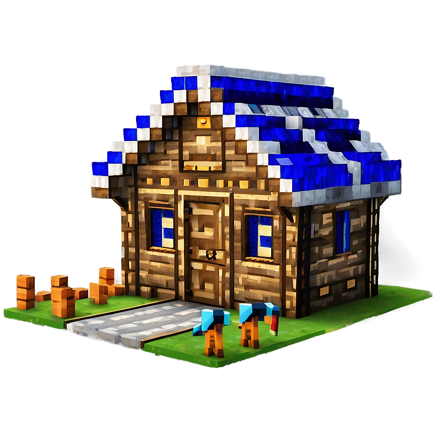 Minecraft Villager Trading Post Png 06202024 PNG Image