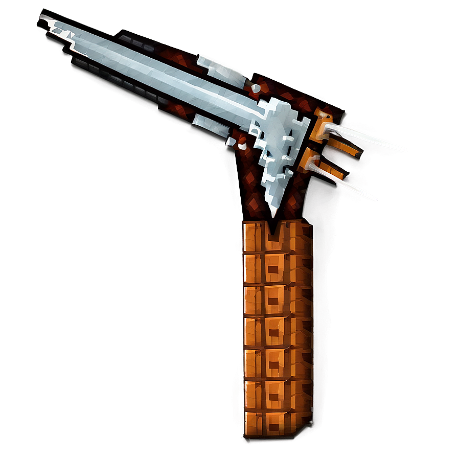 Minecraft Weapons Png Hfb PNG Image