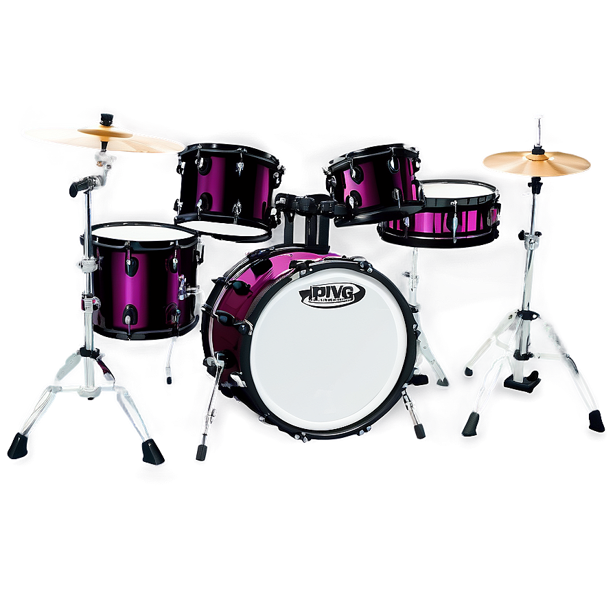 Mini Drum Kit Png Pkg PNG Image