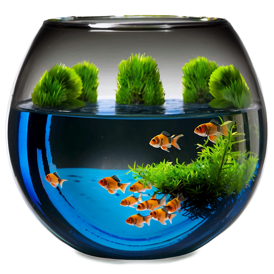 Mini Fishbowl Png 06212024 PNG Image