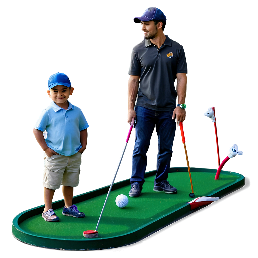 Mini Golf Family Fun Png Csb PNG Image