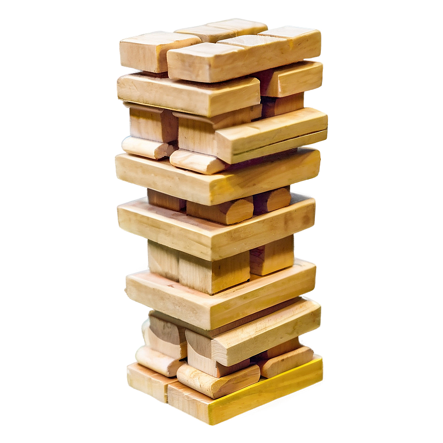 Mini Jenga Game Png 80 PNG Image