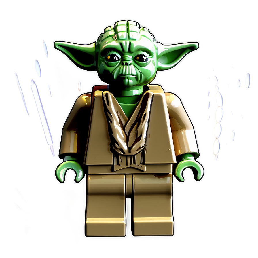 Mini Lego Yoda Collectible Png Muf PNG Image